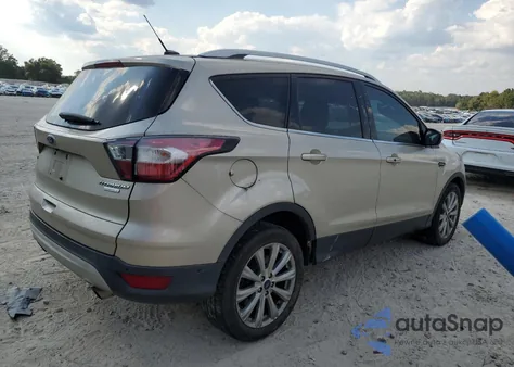 2017 Ford Escape Titanium from USA, damaged, VIN 1FMCU0JD6HUB49502